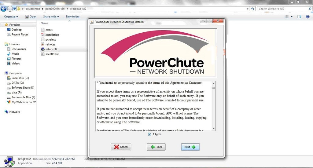 Cài đặt PowerChute Network Shutdown