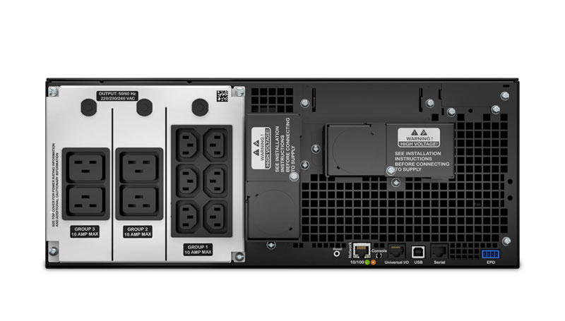 Bộ lưu điện APC SMART-UPS 6000VA LCD RM 2U 230V SRT6KRMXLI 