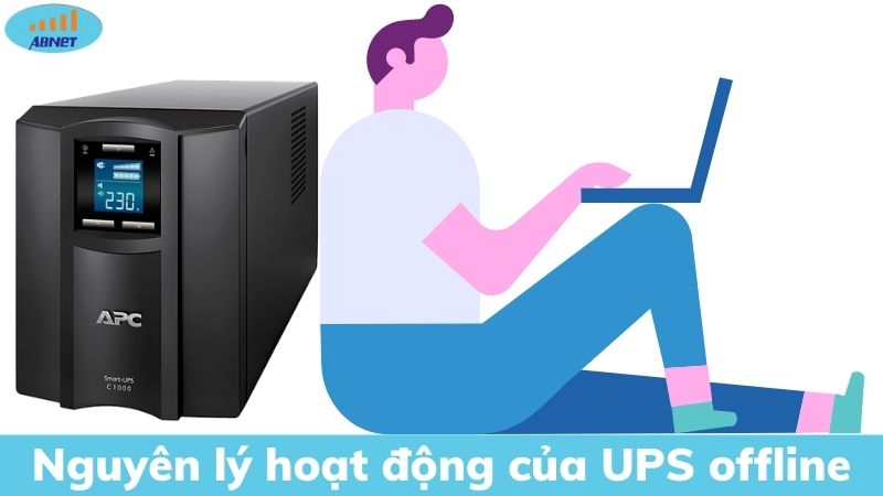 Nguyên lý hoạt động của UPS offline