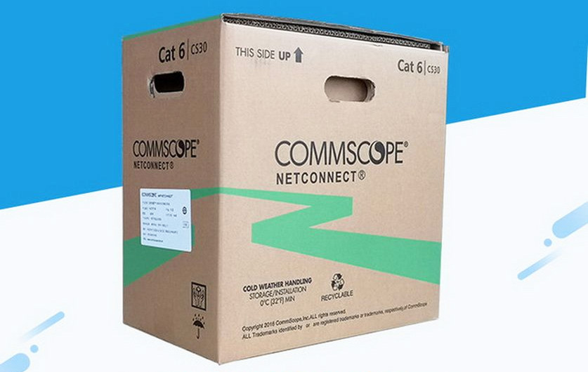 Tìm hiểu về thông số kỹ thuật cáp mạng commscope Cat6