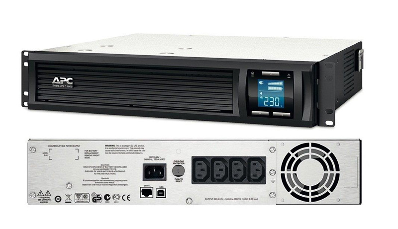 Đặc điểm, thông số kỹ thuật của bộ lưu điện APC Smart-UPS C 1000VA LCD RM 2U 230V SMC1000I-2U