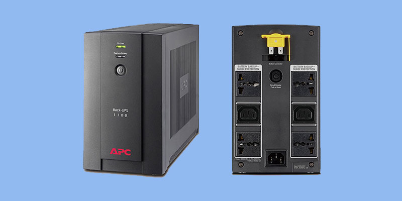 Khám phá bộ lưu điện APC Back-UPS 1100VA, 230V, Avr, Universal And Iec Sockets BX1100LI-MS
