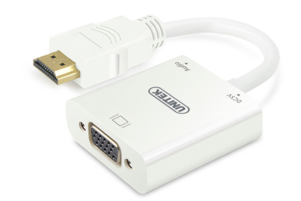 Cáp HDMI to VGA+Audio Unitek Y-6333