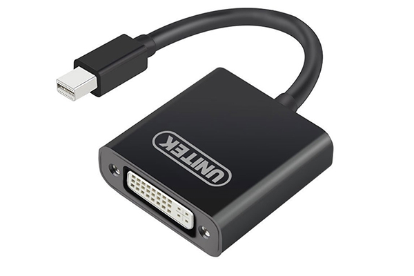 Cáp Mini DisplayPort to DVI (24+5) Unitek Y-6326BK