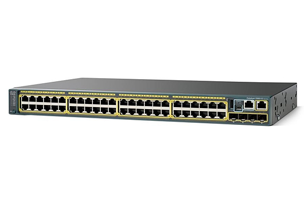 Switch Cisco WS-C2960L-48PQ-LL Catalyst 2960L 48 port GigE PoE+ 370W. 4x10G SFP+. Lan Lite