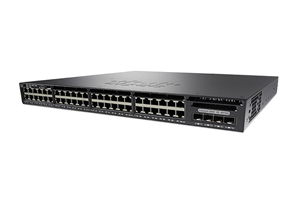 Switch Cisco WS-C3650-48TS-S 48 ports 1G 4x1G Uplink IP Base