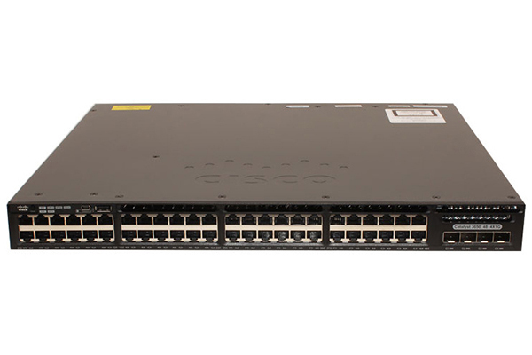 Switch Cisco WS-C3650-48PS-S 48 ports 1G PoE+ 4x1G Uplink IP Base