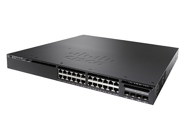 Switch Cisco WS-C3650-24TD-L 24 ports 1G, 2x10G Uplink LAN Base