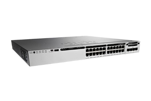 Cisco Catalyst 3850 24-port PoE IP Base with 5 access point license WS-C3850-24PW-S