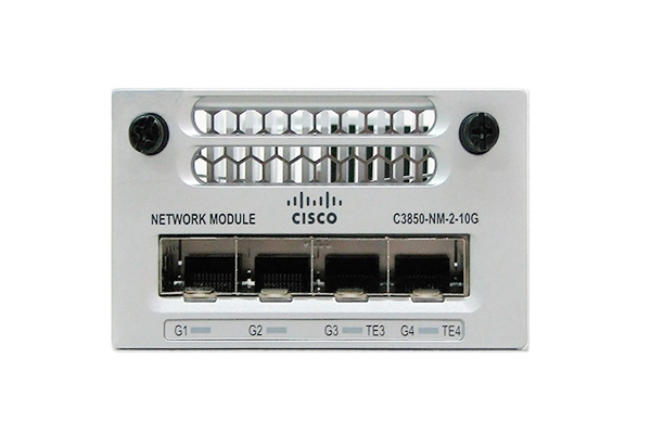 C3850-NM-2-10G 4 x Gigabit Ethernet/2 x 10 Gigabit Network Module