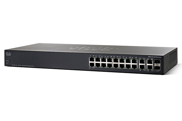 Cisco (SG 300-20) 20-port Gigabit  SRW2016-K9-EU