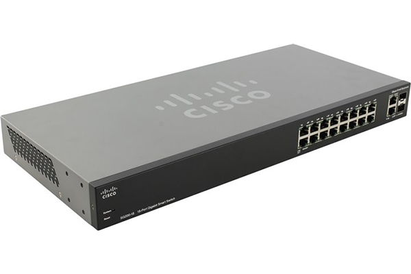 Switch Cisco SG200-18 16 10/100/1000 Ports 2x1GE Uplink SLM2016T-EU