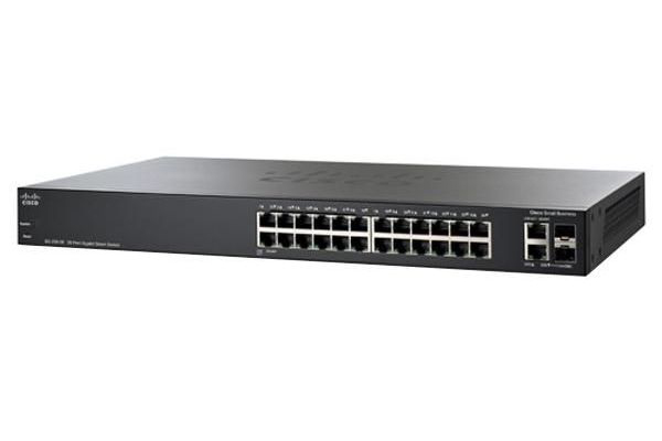 Switch Cisco SLM2024T-EU 24 10/100/1000 Ports 2x1GE Uplink SG200-26