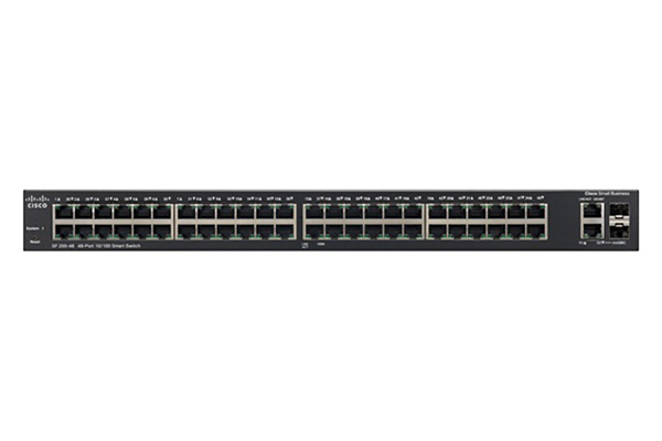 Switch Cisco SF200-48P 48 10/100 Ports PoE 180W, SLM248PT-EU