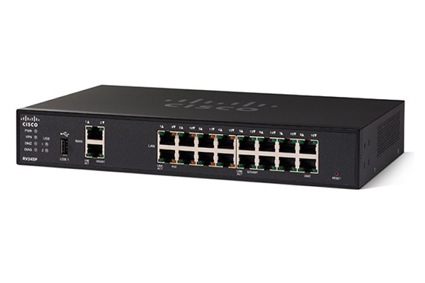 Cisco RV345P Dual WAN Gigabit VPN Routers RV345P-K9-G5