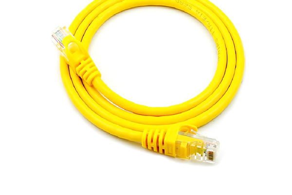 AMP Category 6 UTP Patch Cable 1.5M Yellow Color 1859251-5