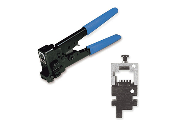 COMMSCOPE/AMP Pro-Installer Modular Plug Hand Tool w/8-Position Line Die Set 2-231652-1