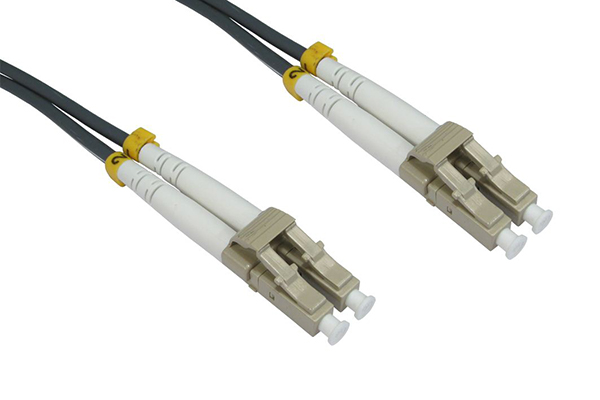 AMP Fiber Optic Cable Assembly, Duplex LC, OM3, 3m 2105027-3