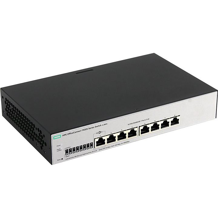 Switch HPE JL380A OfficeConnect 1920SS 8 RJ-45 autosensing 10/100/1000 ports 