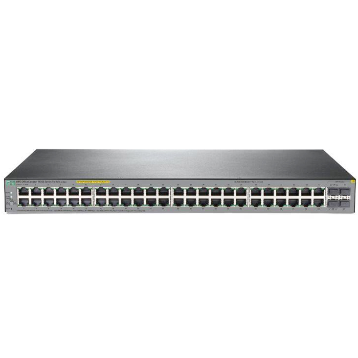 Switch HPE OfficeConnect 1920S 48 Port 1G 4SFP PPoE+ 370W JL386A