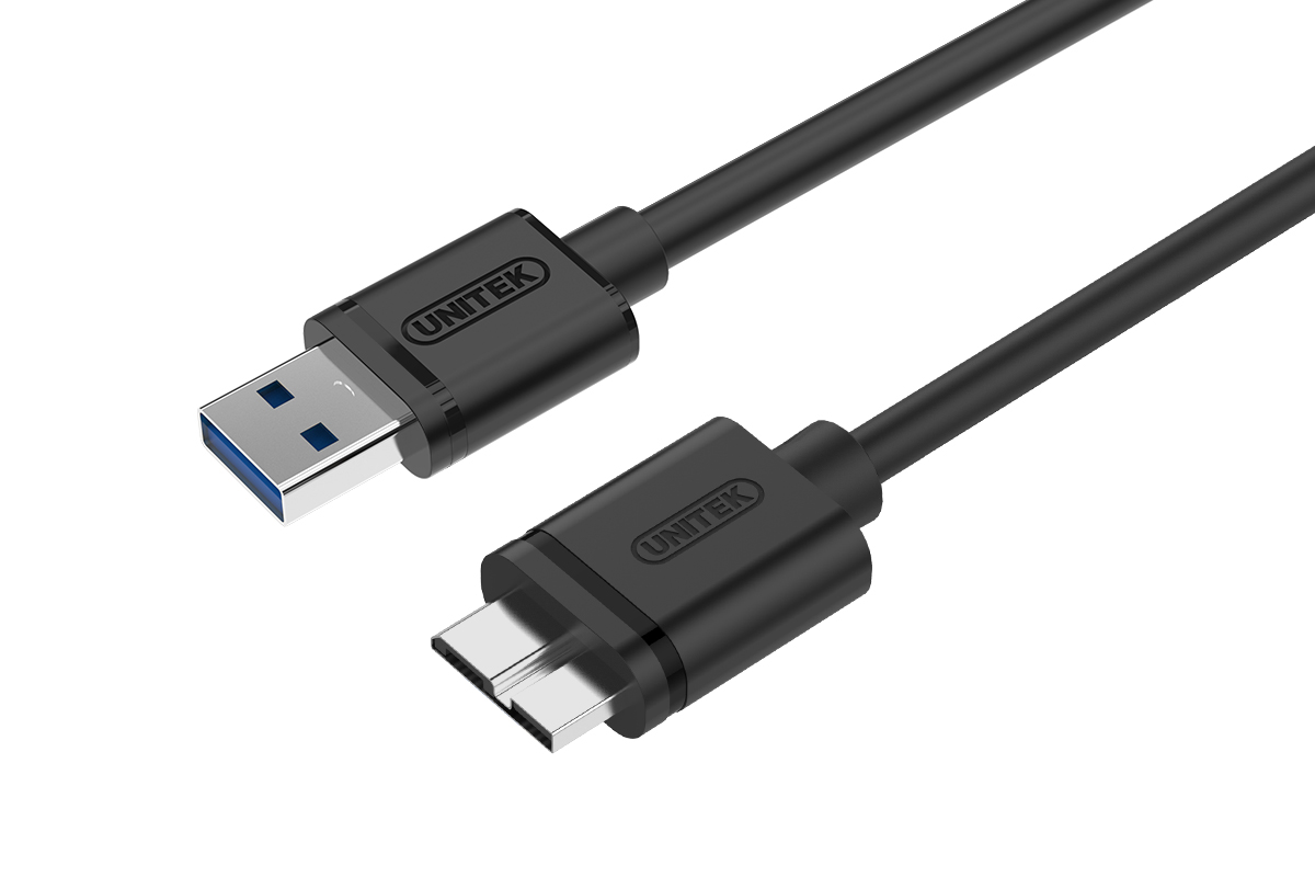 USB3.0 USB-A (M) to Micro-B (M) Cable Y-C461GBK