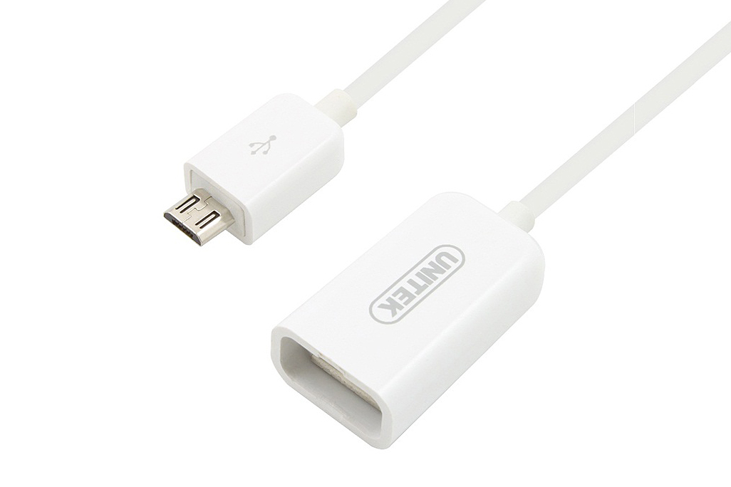 CÁP USB-USB MICRO (OTG) UNITEK 0.2m Y-C445