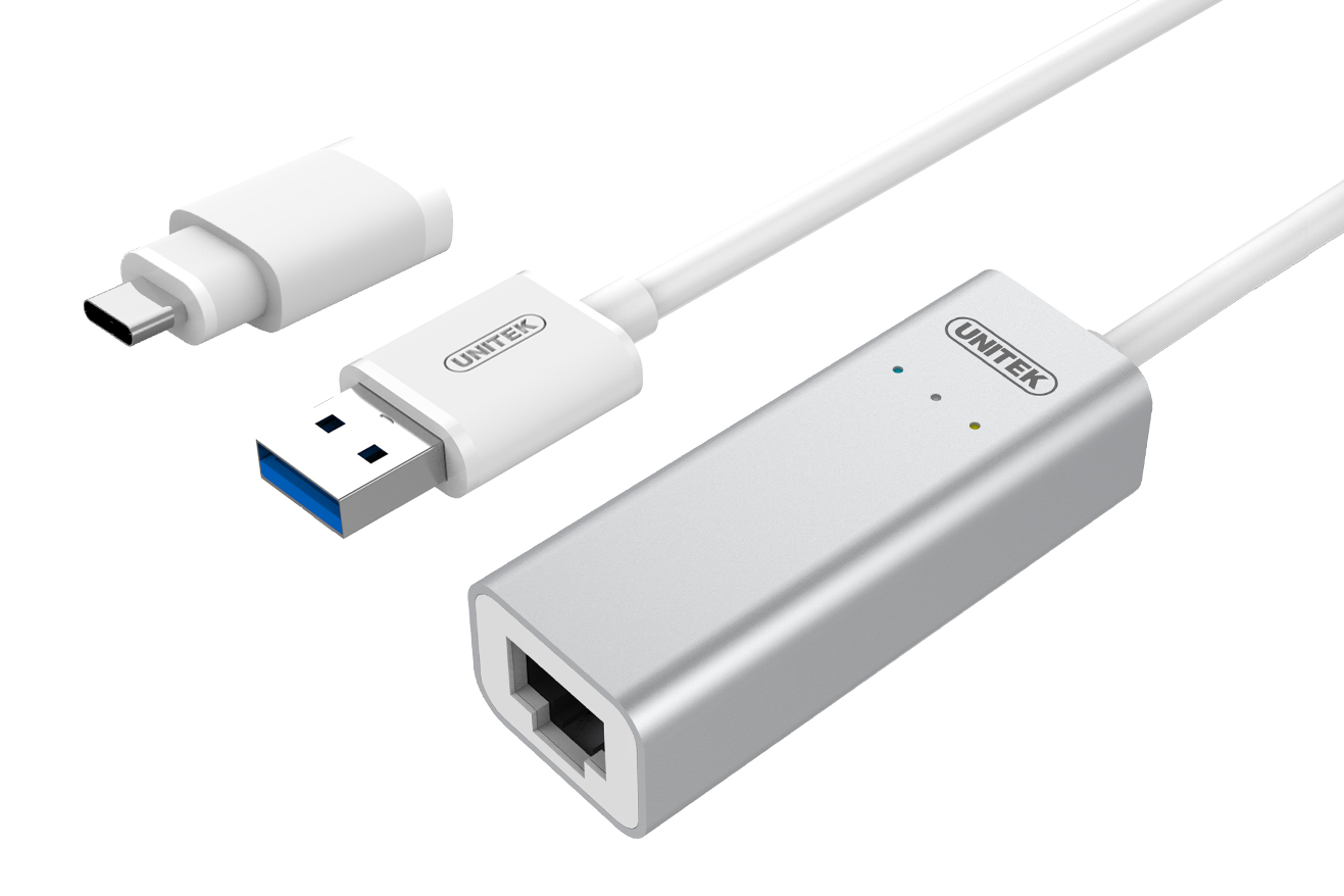 USB3.0 Aluminium Gigabit Ethernet Converter Y-3464A