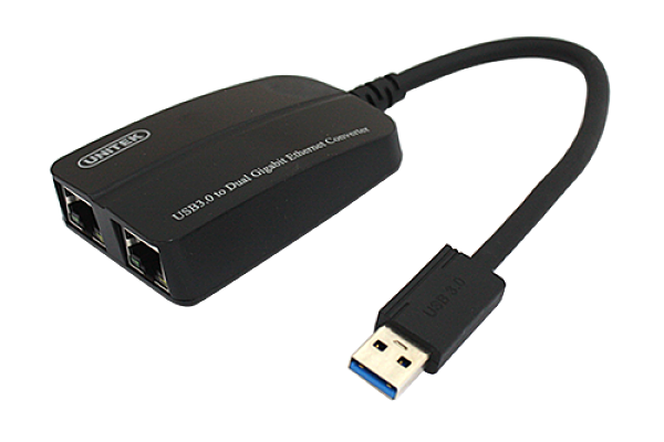 USB3.0 to Dual Gigabit Ethernet Y3463 Converter Y-3463