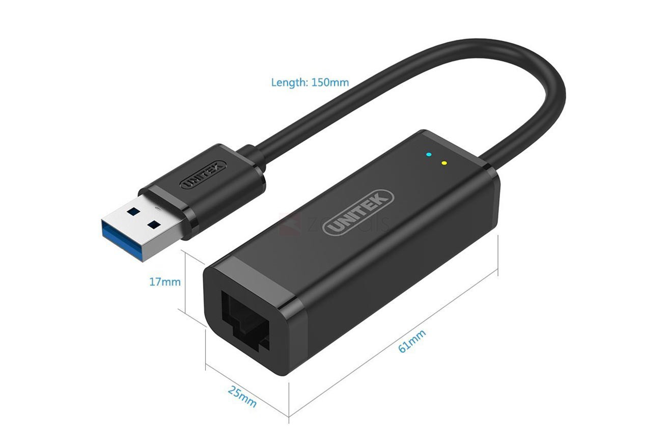 USB3.0 Gigabit Ethernet Converter Y-3470