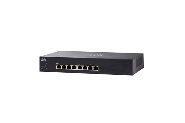 Cisco 8-ports Gigabit Smart Switch - SG250-08-K9