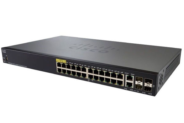 Cisco 26-port Gigabit Smart Switch - SG250-26-K9