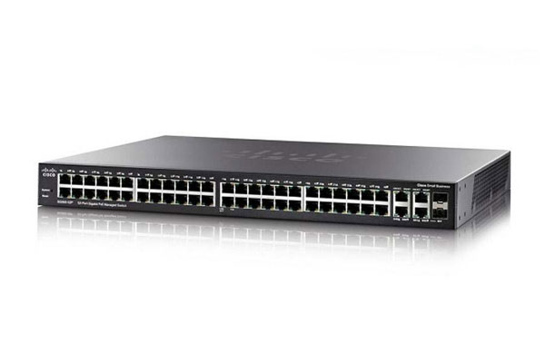 Cisco 52-Port Gigabit Managed Switch - SG350-52-K9