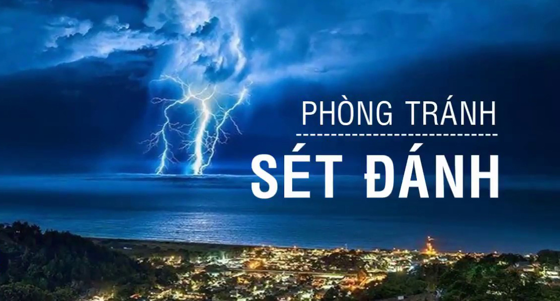 cách phòng tránh sét đánh