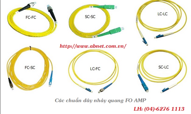 Patch cord dây nhảy quang FO AMP