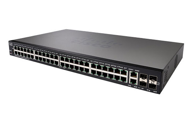 Cisco CBS250 Smart 48-port GE, Partial PoE, 4x1G SFP - CBS250-48PP-4G-EU
