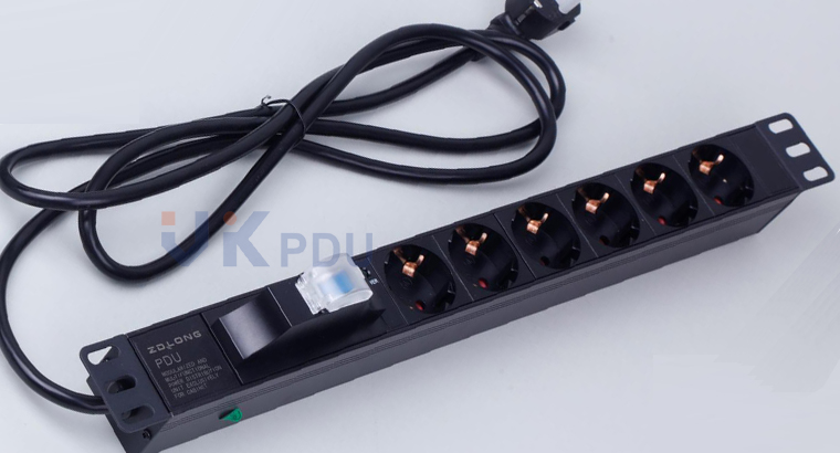 Bộ phân phối điện 6WAY SCHUKO của Đức (PDU)