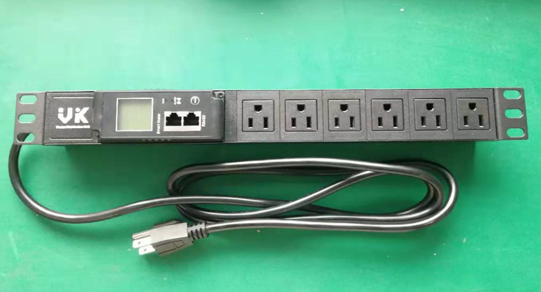 PDU RS485, mô-đun cắm được, ổ cắm NEMA 5-15R 6 chiều